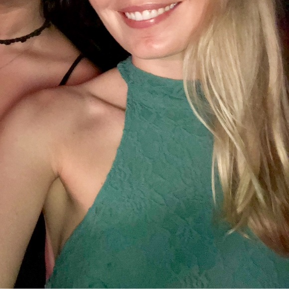 Urban Outfitters Kimchi Blue Lacey Love High Neck Tank Top - Picture 10 of 11